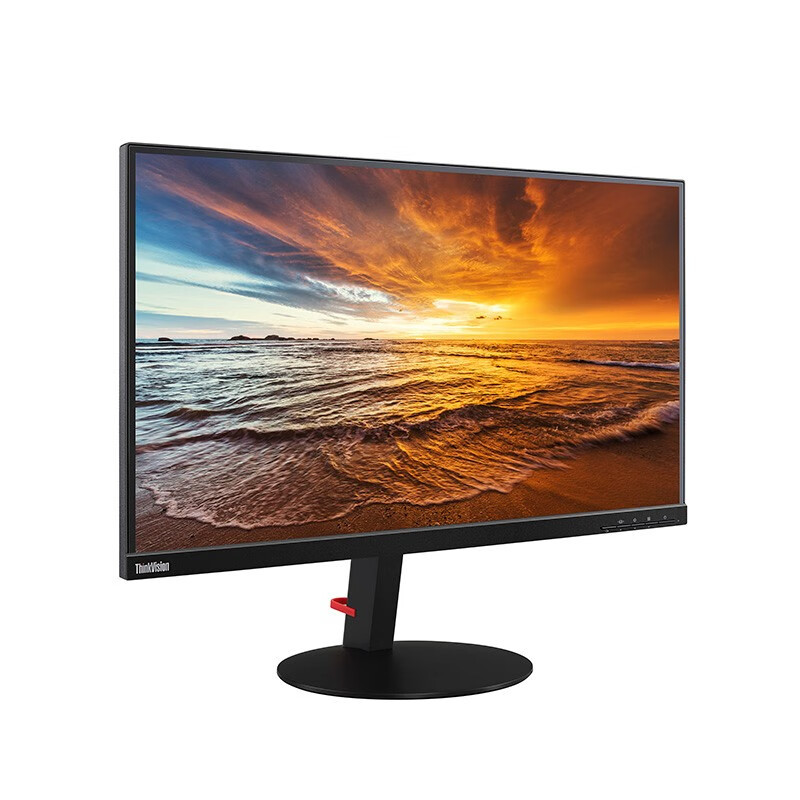 联想ThinkVision P27u-20 27英寸4K IPS屏窄边框旋转升降可壁挂